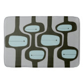 MCM Badmat - blauw en grijs (Voorkant)