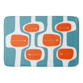 MCM Badmat - Sinaasappel en Blauwgroen (Voorkant)