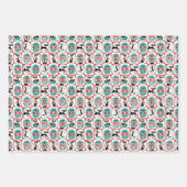 MCM Cats Kerstcadeau inpakpapier Vel (Voorkant 3)