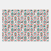 MCM Cats Kerstcadeau inpakpapier Vel (Voorkant 2)