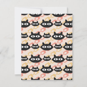 MCM Cats Notitiekaartje