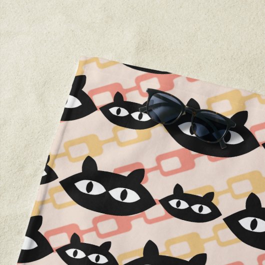 MCM Cats Strandlaken (In situ)