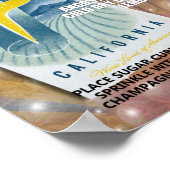 MCM CHAMPAGNE COCKTAIL RECIPE vers 2 Poster (Hoek)