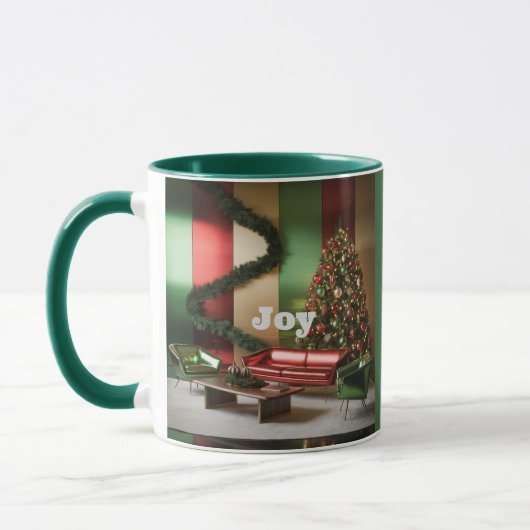 MCM Christmas Joy Green Combo Mug Mok (Links)