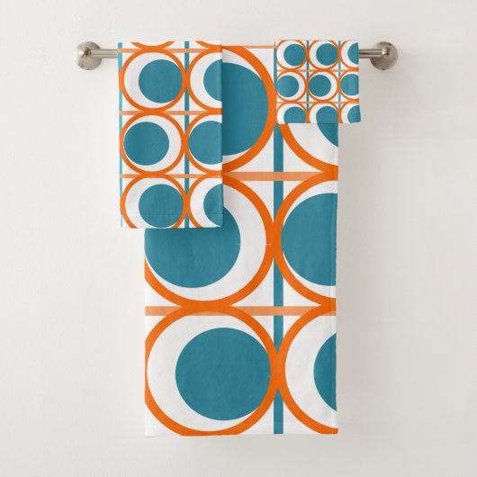 MCM-cirkels en lijnen Bad Handdoek (Insitu)