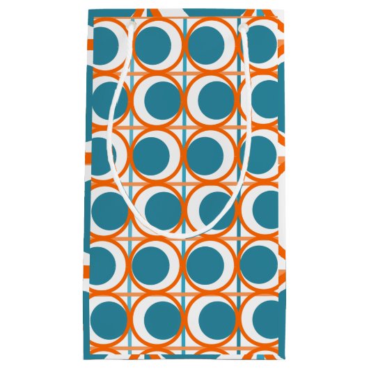 MCM-cirkels en lijnen Klein Cadeauzakje (Voorkant)