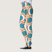 MCM-cirkels en lijnen Leggings (Links)