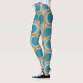 MCM-cirkels en lijnen Leggings (Links)