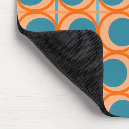 MCM-cirkels en lijnen Muismat (Hoek)