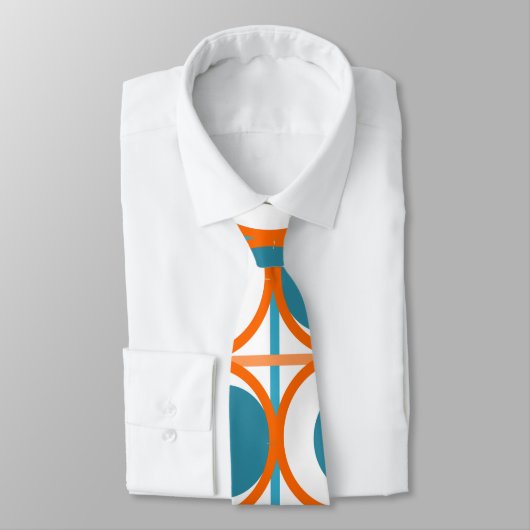 MCM-cirkels en lijnen Stropdas (Gebonden)