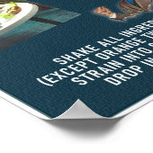 MCM COCKTAIL RECIPE  POSTER (Hoek)