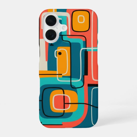 MCM Design iPhone 16 Hoesje (Achterkant)