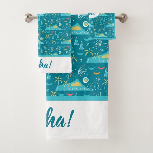 MCM Diamond Head Fireworks Party Bad Handdoek (Insitu)