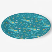 MCM Diamond Head Fireworks Party Papieren Bordje (Gekanteld)