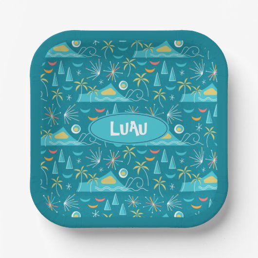 MCM Diamond Head Fireworks Party Papieren Bordje (Voorkant)