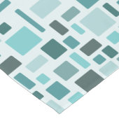 MCM Disarrayed Bricks Aquamarine Korte Tafelloper (Hoek)