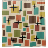 MCM Disarrayed Bricks Multicolored Douchegordijn (Voorkant)