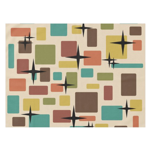 MCM Disarrayed Bricks Multicolored Tafelkleed (Voorkant (Horizontaal))