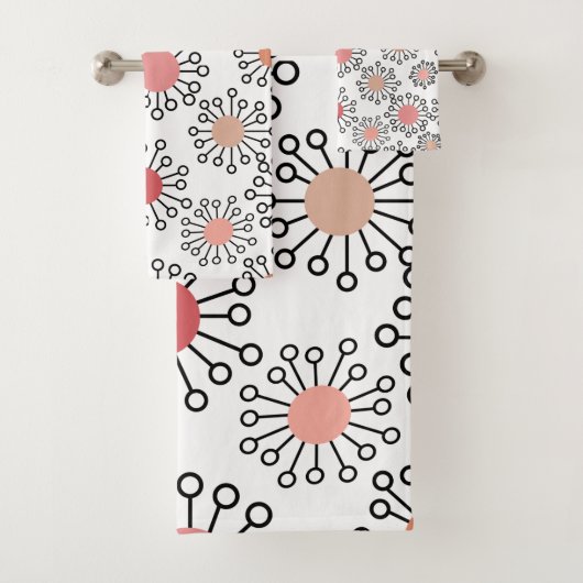 MCM Flowers Bad Handdoek (Insitu)