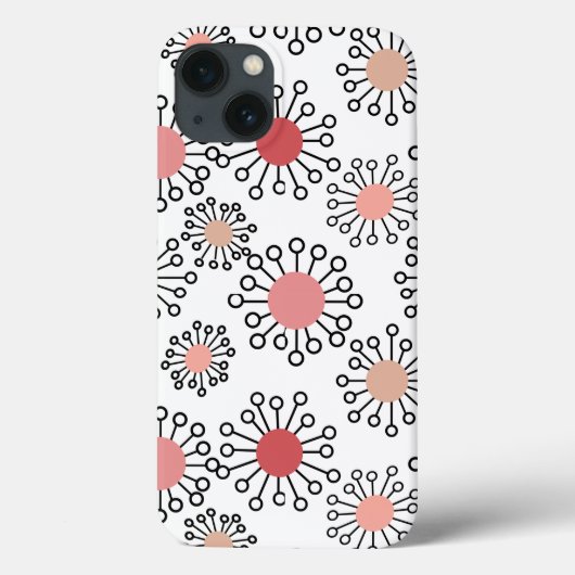 MCM Flowers Case-Mate iPhone Case (Achterkant)