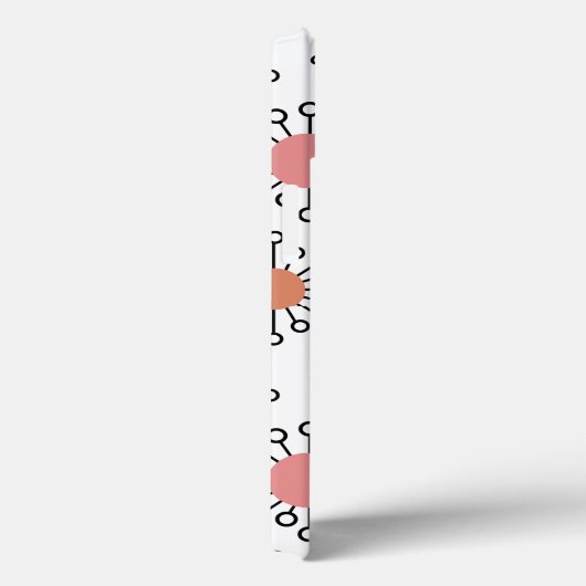 MCM Flowers Case-Mate iPhone Case (Achterkant / Rechts)