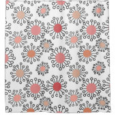 MCM Flowers Douchegordijn (Voorkant)