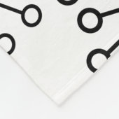 MCM Flowers Fleece Deken (Hoek)