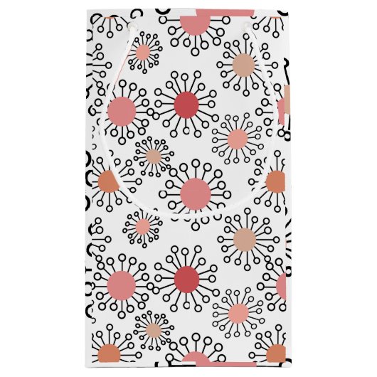 MCM Flowers Klein Cadeauzakje (Achterkant)