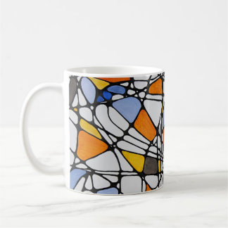 MCM geïnspireerde koffiemok met reflecties