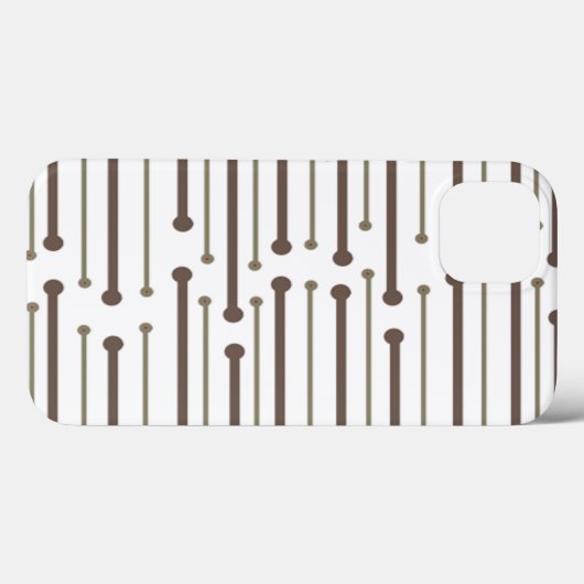 MCM Geïnspireerde lijnen Case-Mate iPhone Case (Achterkant (horizontaal))