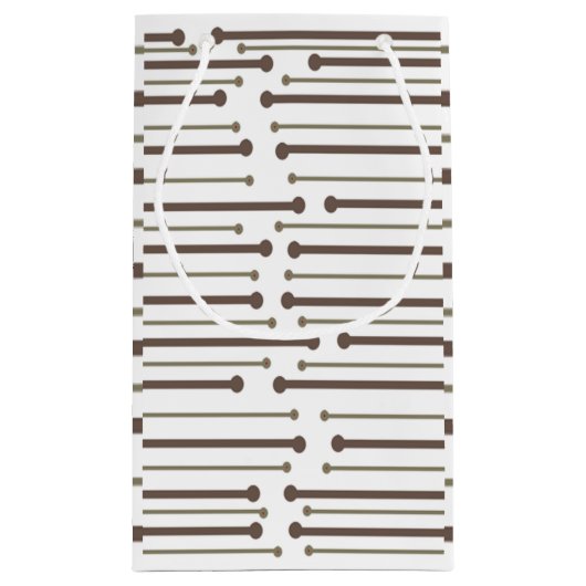 MCM Geïnspireerde lijnen Klein Cadeauzakje (Achterkant)