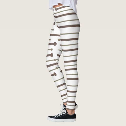 MCM Geïnspireerde lijnen Leggings (Links)