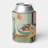 MCM Geometric Fruit Yogurt Can Sleeve Blikjeskoeler (Blikje Achterkant)