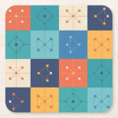 MCM Geometric Pattern Onderzetter Set (Voorkant)