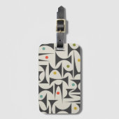 MCM Geometrische patronen Tafellampwissel B Bagagelabel (Voorkant (verticaal))