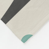 MCM Geometrische patroontabel Lampvoet Fleece Deken (Hoek)