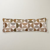 MCM Halfcirkels Browns+Cream Patroon Lichaamskussen (Achterkant)