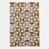 MCM Halfcirkels Browns+Cream Patroon Theedoek (Verticaal)