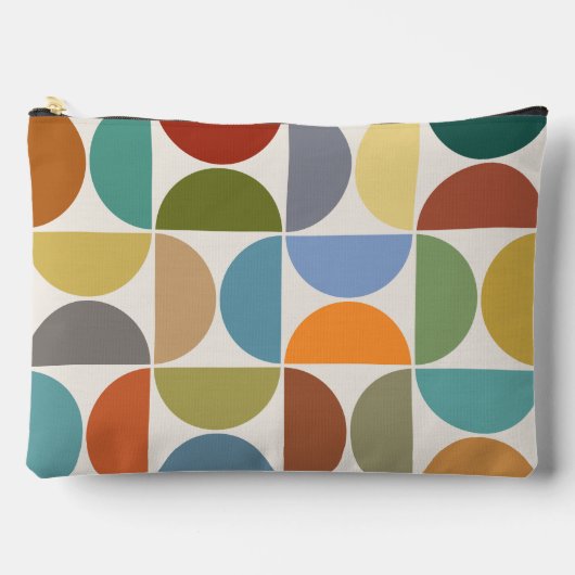 MCM Halfcirkels Kleur op Crème Etui (Voorkant)