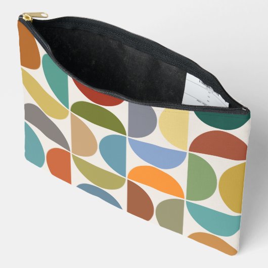 MCM Halfcirkels Kleur op Crème Etui (Open)