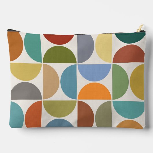 MCM Halfcirkels Kleur op Crème Etui (Achterkant)