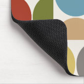 MCM Halfcirkels Kleur op Crème Muismat (Hoek)