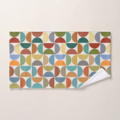 MCM Halfcirkels Patroonkleur op Crème Bad Handdoek (Handdoek)