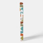 MCM Halfcirkels Patroonkleur op Crème Case-Mate iPhone Case (Achterkant / Links)