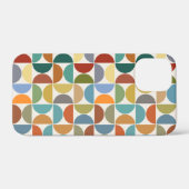 MCM Halfcirkels Patroonkleur op Crème Case-Mate iPhone Case (Achterkant (horizontaal))