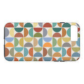 MCM Halfcirkels Patroonkleur op Crème Case-Mate iPhone Case (Achterkant (Horizontaal))