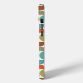 MCM Halfcirkels Patroonkleur op Crème Case-Mate iPhone Case (Achterkant / Links)