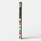 MCM Halfcirkels Patroonkleur op Crème Case-Mate iPhone Case (Achterkant / Links)