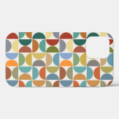 MCM Halfcirkels Patroonkleur op Crème Case-Mate iPhone Case (Achterkant (horizontaal))