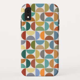 MCM Halfcirkels Patroonkleur op Crème Case-Mate iPhone Case